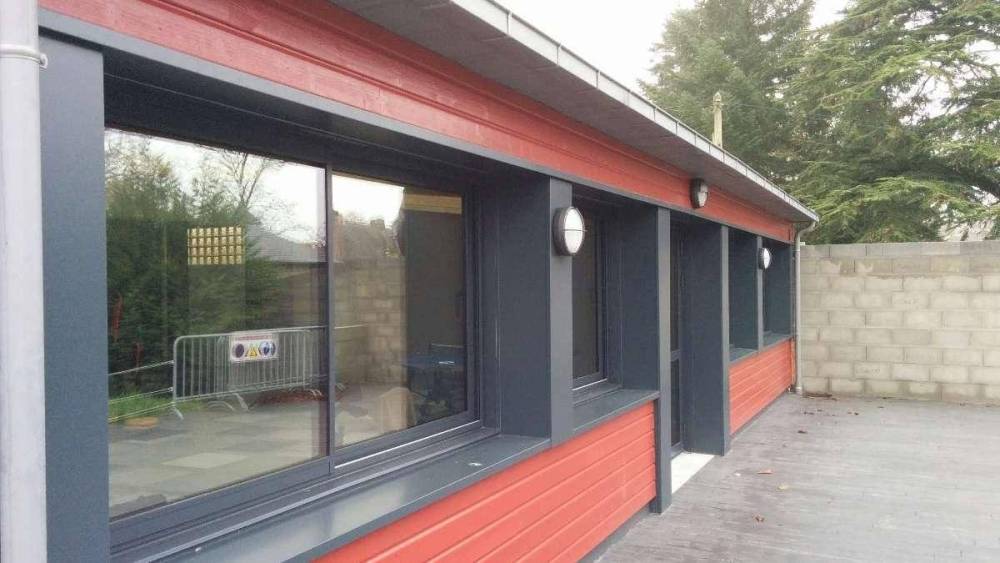 installation sur une maison