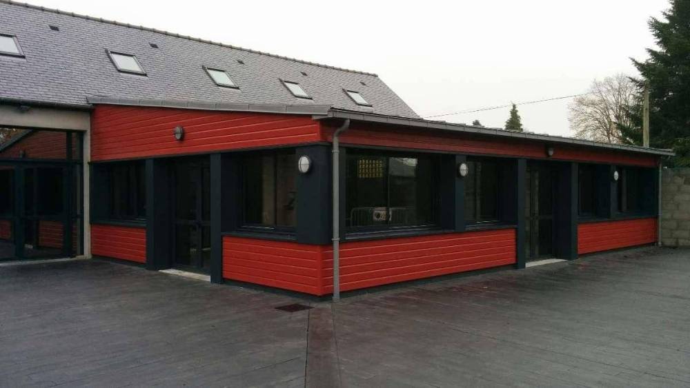 installation sur une maison