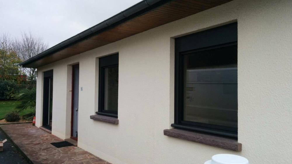 installation sur une maison